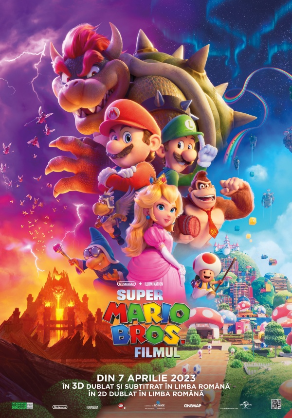 Afis SUPER MARIO BROS: FILMUL